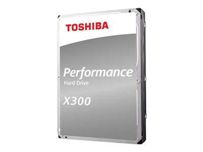 Toshiba X300 Performance - Pevný disk - 10 TB - interní - 3.5" - SATA 6Gb/s - 7200 ot/min. - vyrovn HDWR11AUZSVA