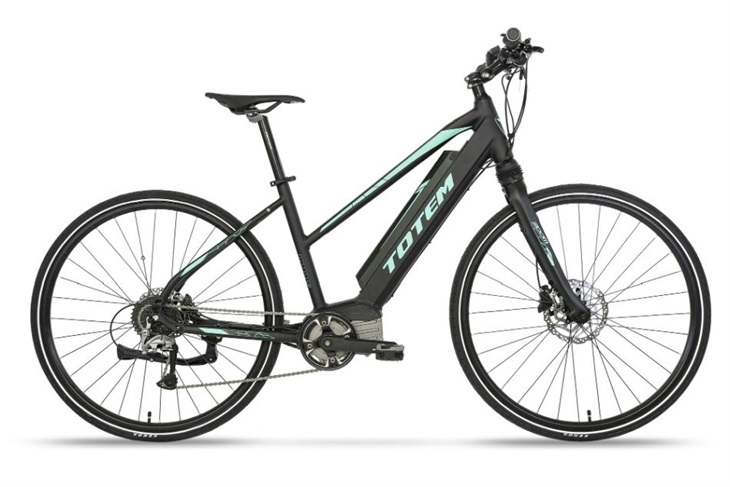 Totem ELEKTRO BICYKEL RAVEN LADY ČERNÁ EBKE19TB04C118TC