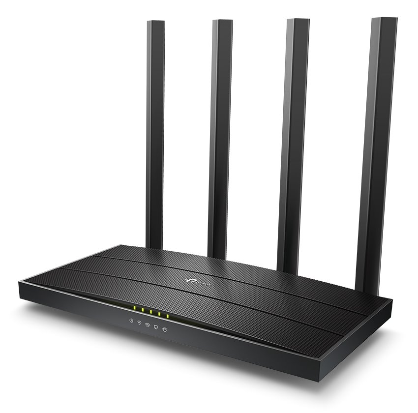 TP-Link Archer A6 AC1200 router / 1G WAN / 4x GLAN / 802.11a/b/g/n/ac MU-MIMO Archer A60
