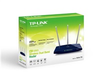 TP-LINK Archer C58 Wireless AC1350 Dual Band Router, 802.11ac/a/b/g/n, 1xWAN & 4xLAN 100Mbps, 3 fixné antény
