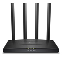 TP-Link Archer C6U AC1200 WiFi DualBand Router, USB 2.0, 5xGb LAN, 4x anténa