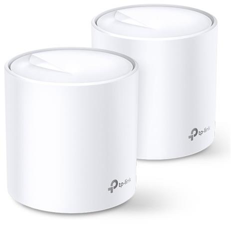 TP-Link Deco X20(2-pack) WiFi6 Mesh (AX1800, 2,4GHz/5GHz, 2xGbELAN/WAN)