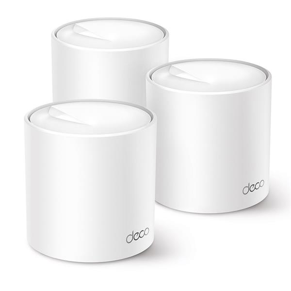 TP-Link Deco X50(3-pack) WiFi6 Mesh (AX3000,2,4GHz/5GHz,3xGbELAN/WAN)