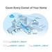 TP-Link Deco X50-PoE (1-pack) WiFi6 Mesh (AX3000,2,4GHz/5GHz,1x2,5GbELAN/WAN,1xGbELAN/WAN,1xPoE) DECO X50-POE(1-PACK)