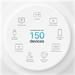 TP-Link Deco X50-PoE (1-pack) WiFi6 Mesh (AX3000,2,4GHz/5GHz,1x2,5GbELAN/WAN,1xGbELAN/WAN,1xPoE) DECO X50-POE(1-PACK)