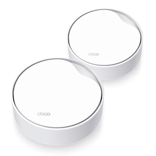 TP-Link Deco X50-PoE (2-pack) WiFi6 Mesh (AX3000,2,4GHz/5GHz,1x2,5GbELAN/WAN,1xGbELAN/WAN,1xPoE) DECO X50-POE(2-PACK)