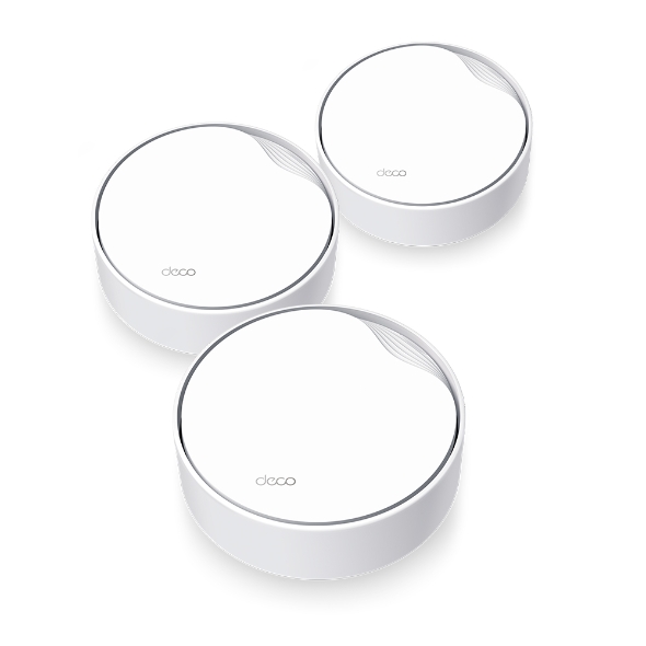 TP-Link Deco X50-PoE (3-pack) WiFi6 Mesh (AX3000,2,4GHz/5GHz,1x2,5GbELAN/WAN,1xGbELAN/WAN,1xPoE) DECO X50-POE(3-PACK)