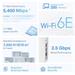 TP-Link Deco XE75 Pro(3-pack) WiFi6E Mesh (AXE5400,2,4GHz/5GHz/6GHz,1x2,5GbELAN/WAN,2xGbELAN)