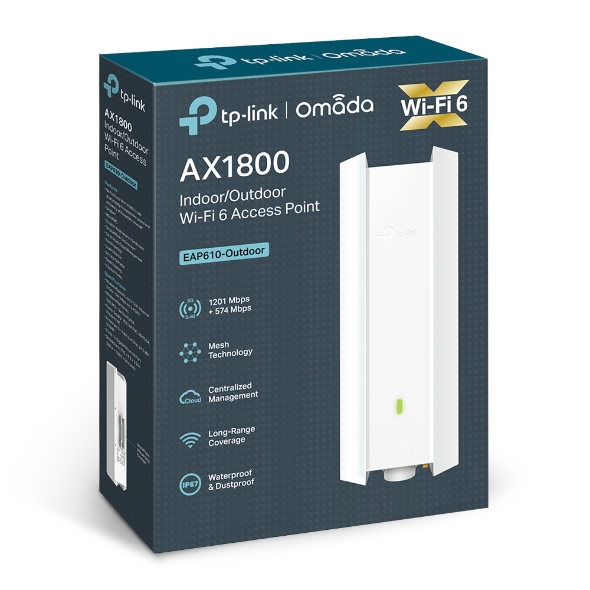 TP-Link EAP610-Outdoor AX1800 WiFi6 AP Omada SDN