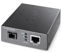 TP-Link FC111B-20 OMADA WDM media konvertor (1x100Mb/s, 1x simplex SC, SM, 1310/1550nm, 20km)