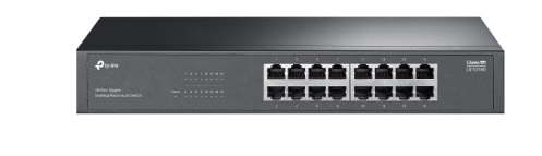 TP-LINK"LiteWave 16-Port Gigabit SwitchPORT: 16× Gigabit RJ45 PortsSPEC: 1U 13-inch Rack-mountable Steel CaseFEA LS1016G