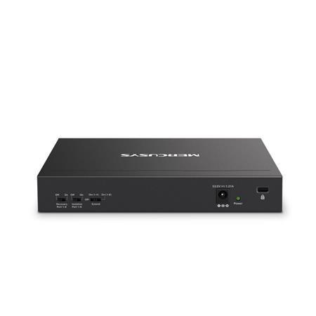 TP-Link Mercusys MS110P Switch 10-Port, 8x 10/100 Mbps PoE+, 2x LAN, 802.3af/at, 65 W