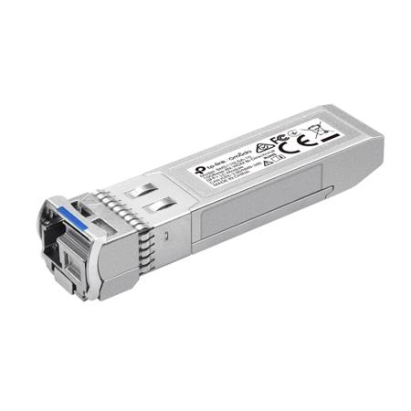 TP-LINK "Omada 10Gbase-BX Single-Mode WDM Bi-Directional SFP+ ModuleSPEC: LC/UPC Connector, TX:1330nm/RX:12 SM5110LSA-10