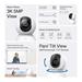 TP-LINK "Pan/Tilt AI Home Security Wi-Fi CameraSPEC: 3K 5MP (2880×1620), 2.4 GHz, Horizontal 360? FEATURE: Pan Tapo C230