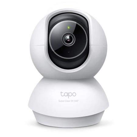 TP-LINK "Pan/Tilt AI Home Security Wi-Fi CameraSPEC: 3K 5MP (2880×1620), 2.4 GHz, Horizontal 360? FEATURE: Pan Tapo C230