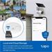 TP-Link Tapo C410 KIT venkovní kamera, solární panel (3MP, 2K QHD, 1296p, IR 9m, WiFi, micro SD card, IP65)