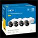 TP-Link Tapo C425 set 4x venkovní kamera C425 (4MP, 2K QHD, 1440p, IR 15m, WiFi, micro SD card, IP66) TAPO C425(4-PACK)
