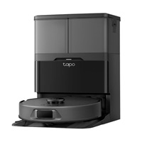 TP-Link Tapo RV50 Omni robotický vysavač s mopem a stanicí (LiDAR, 2,4 GHz, BT, černý)