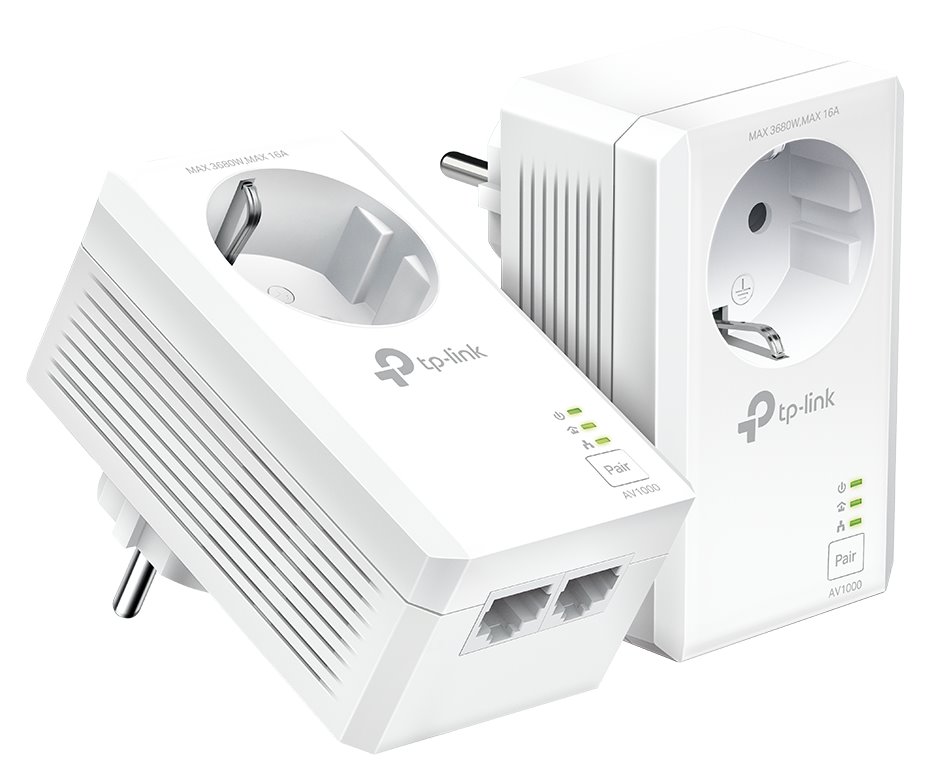 TP-Link TL-PA7027PKIT AV1000 Gb průchozí powerline Kit