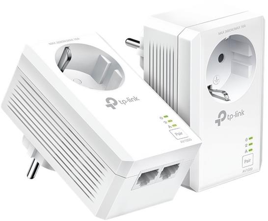 TP-Link TL-PA7027PKIT AV1000 Powerline Starter Kit průchozí 2xGLAN TL-PA7027P KIT