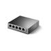 TP-LINK TL-SG1005P 5-Port Gigabit Desktop PoE Switch, 5 Gigabit RJ45 Ports including 4 PoE ports