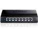TP-LINK TL-SG1008D 8-Port Gigabit Desktop Switch, 8 Gigabit RJ45 Ports, Desktop Plastic Case
