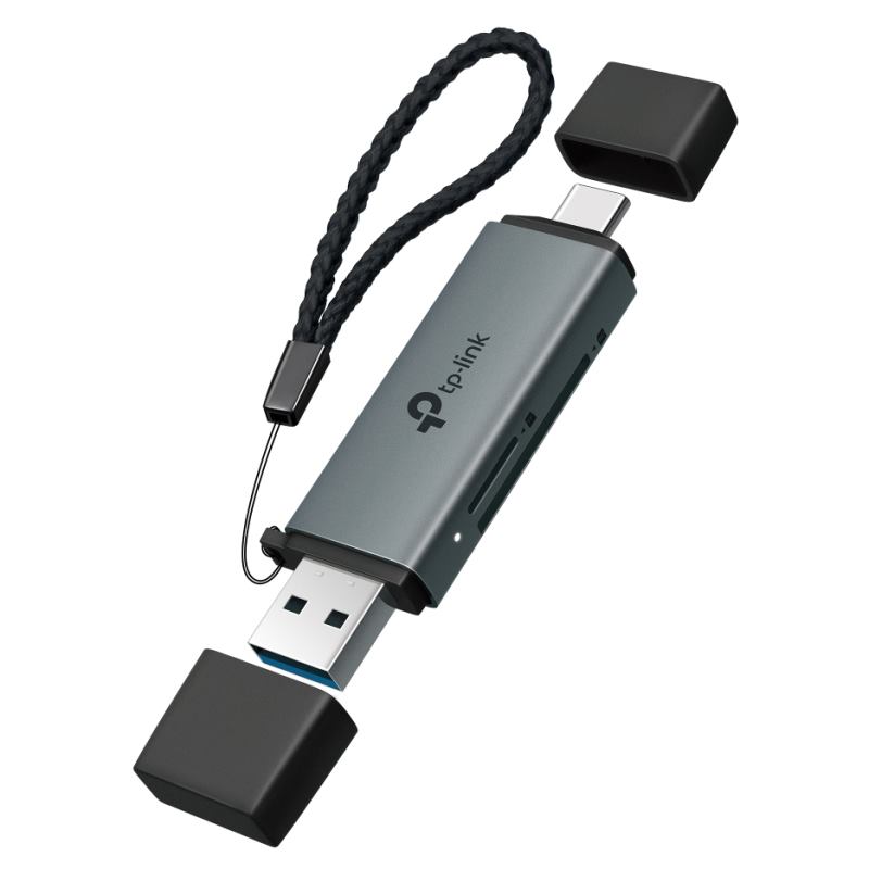 TP-Link UA430D USB 3.0 Type-C & Type-A to SD & microSD 3.0 Adapter