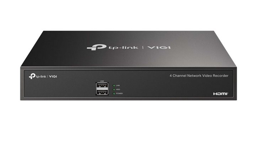 tp-link VIGI NVR1004H, VIGI 4kanálový PoE+ síťový videorekordér