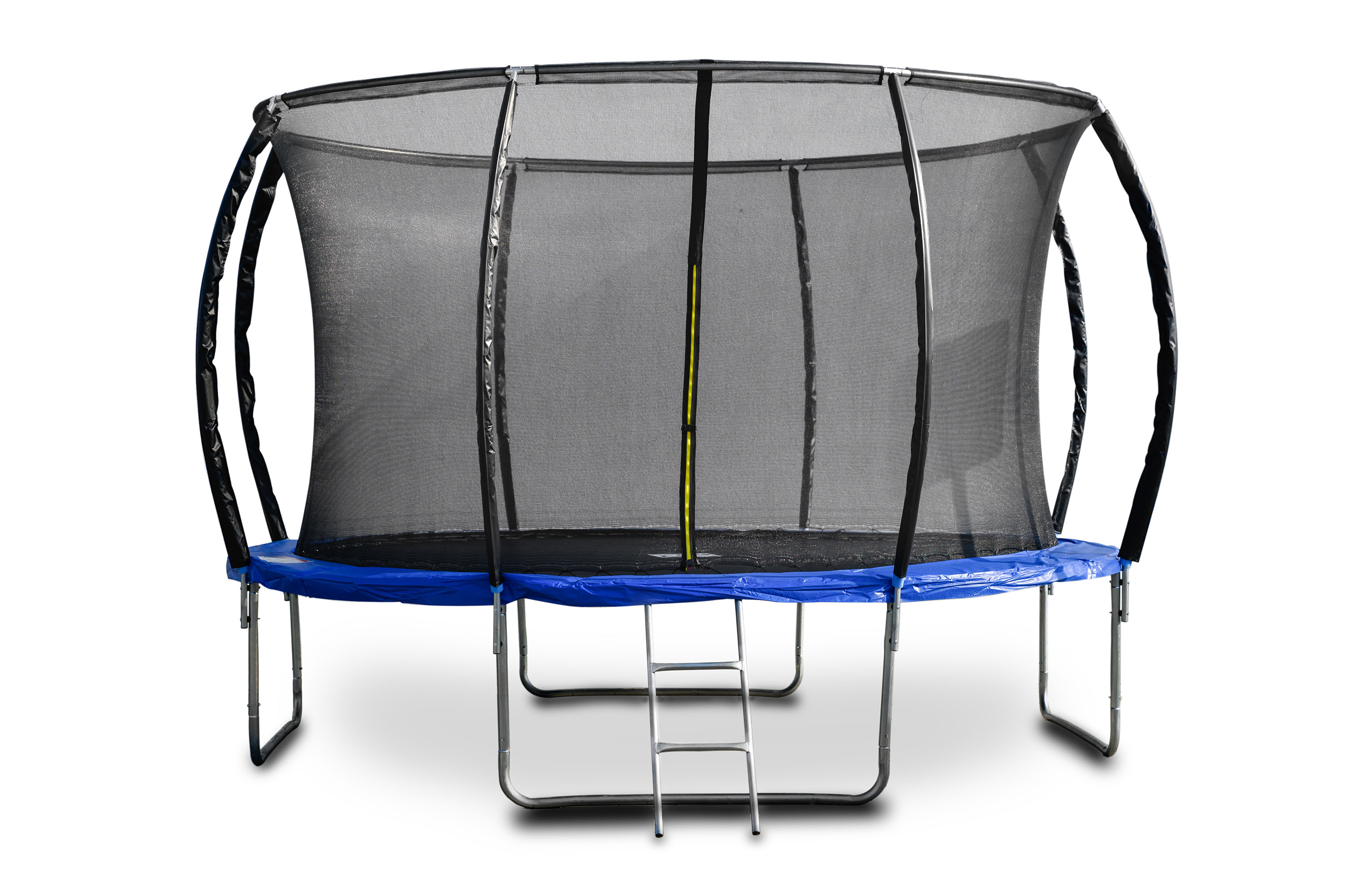 Trampolína G21 SpaceJump, 366 cm, modrá, s ochrannou sieťou + schodíky zadarmo 69042691