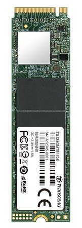 Transcend 110S - SSD - 128 GB - interní - M.2 2280 - PCI Express 3.0 x4 (NVMe) TS128GMTE110S