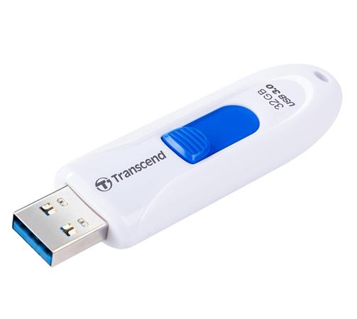 Transcend 32GB JetFlash 790W, USB 3.0 flash disk, bílo/modrý TS32GJF790W