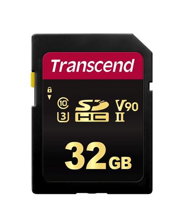 Transcend 32GB SDHC 700S (Class 10) UHS-II U3 V90 MLC paměťová karta, 285 MB/s R, 180 MB/s W TS32GSDC700S