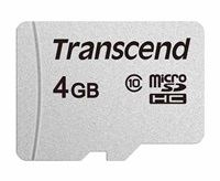 Transcend 4GB microSDHC 300S (Class 10) paměťová karta TS4GUSD300S