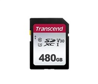 Transcend 512GB SDXC 300S (Class 10) UHS-I U3 V30 paměťová karta, 95 MB/s R, 45 MB/s W TS512GSDC300S