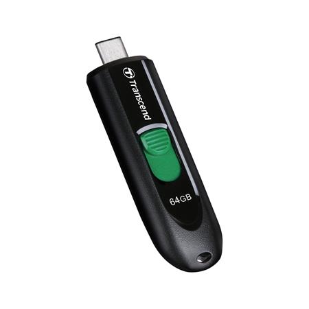 Transcend 64GB JetFlash 790C, USB-C (3.2 Gen 1) flash disk, černý TS64GJF790C