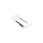 Transcend card reader USB 3.1 Gen 1 SD/microSD, white TS-RDF5W