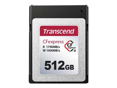 Transcend CFexpress 820 - Paměťová karta flash - 512 GB - CFexpress typu B TS512GCFE820