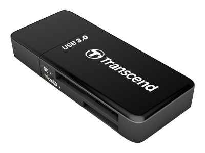 Transcend - Čtečka karet (SD, microSD, SDHC, microSDHC, SXC, microSDXC, SDHC UHS-I, SDXC UHS-I) - U TS-RDF5K