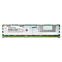 Transcend - DDR3 - 8 GB - DIMM 240 pinů - 1333 MHz / PC3-10600 - CL9 - registrovaná - ECC TS1GKR72V3N