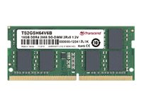 Transcend - DDR4 - modul - 8 GB - SO-DIMM 260-pin - 2666 MHz / PC4-21300 - CL19 - 1.2 V - bez vyrov TS1GSH64V6H