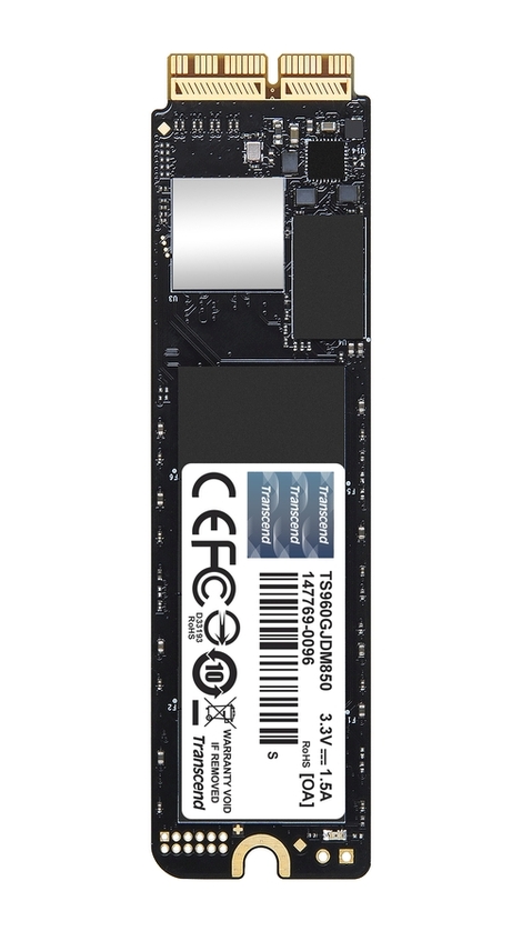 Transcend JetDrive 850 for Apple 960GB, PCIe SSD for Mac M13-M15 TS960GJDM850