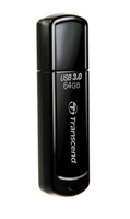 Transcend JetFlash 700 - Jednotka USB flash - 64 GB - USB 3.0 - černá TS64GJF700