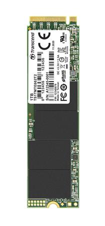 TRANSCEND MTE662T2 1TB 3K P/E SSD disk M.2 2280, PCIe Gen3 x4 NVMe 1.3 (3D TLC), 3500MB/s R, 2700MB/s W, tr TS1TMTE662T2