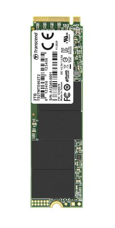 TRANSCEND MTE662T2 2TB 3K P/E SSD disk M.2 2280, PCIe Gen3 x4 NVMe 1.3 (3D TLC), 3500MB/s R, 2700MB/s W, tr TS2TMTE662T2