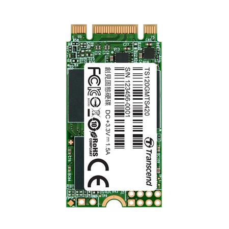 TRANSCEND MTS420 120GB SSD disk M.2, SATA III (3D TLC) TS120GMTS420