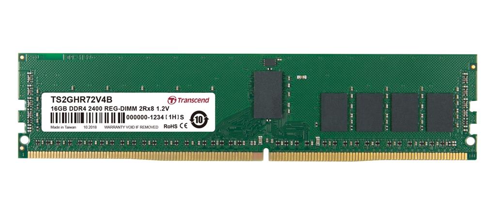Transcend paměť 16GB DDR4 2666 R-DIMM 2Rx8 CL19 TS2GHR72V6B