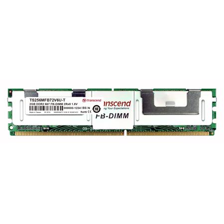 Transcend paměť DDR2 2GB 667MHz FB-DIMM 2Rx8 TS256MFB72V6U-T