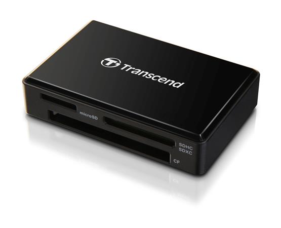 Transcend RDF8 USB 3.0 čtečka paměťových karet SDHC/SDXC (UHS-I), microSDHC/SDXC (UHS-I), CompactFlash (UDMA7) TS-RDF8K2