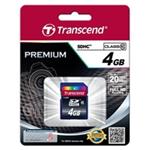 TRANSCEND SDHC Class 10 4GB (Premium) TS4GSDHC10