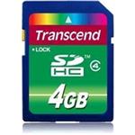 TRANSCEND SDHC Class 4 4GB TS4GSDHC4